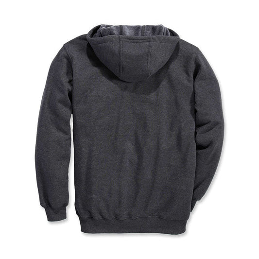 Carhartt Signature logo hoodie carbon heather