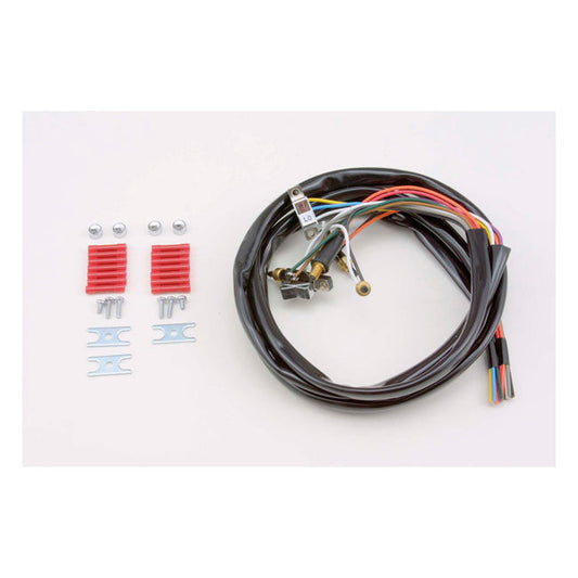Handlebar wire switch kit Chrome switches