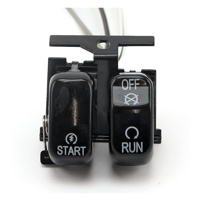 Run/off/start, handlebar switch set