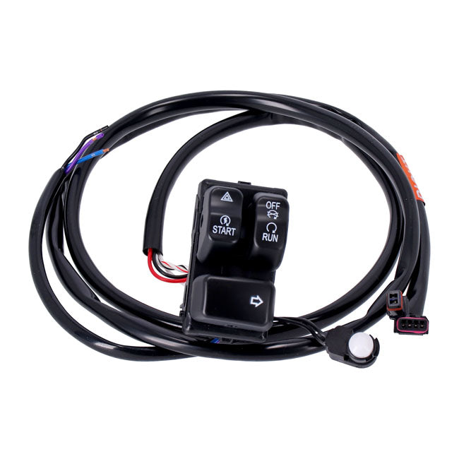 Handlebar switch wiring kit, brake side