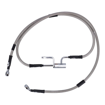 MCS by Goodridge brake line rear, stainless clear coated