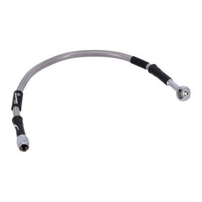 MCS by Goodridge brake line rear, stainless clear coated