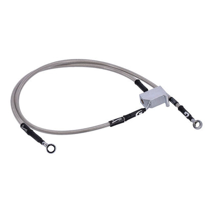 MCS by Goodridge brake line rear, stainless clear coated