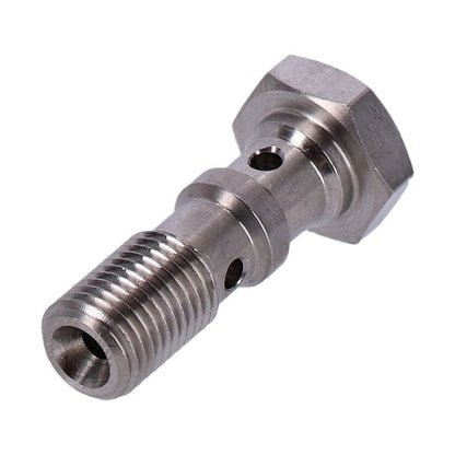 Goodridge 3/8-24 double banjo bolt
