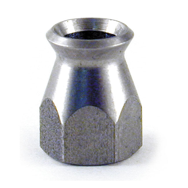 Goodridge, replacement fitting nut, Polished stainless