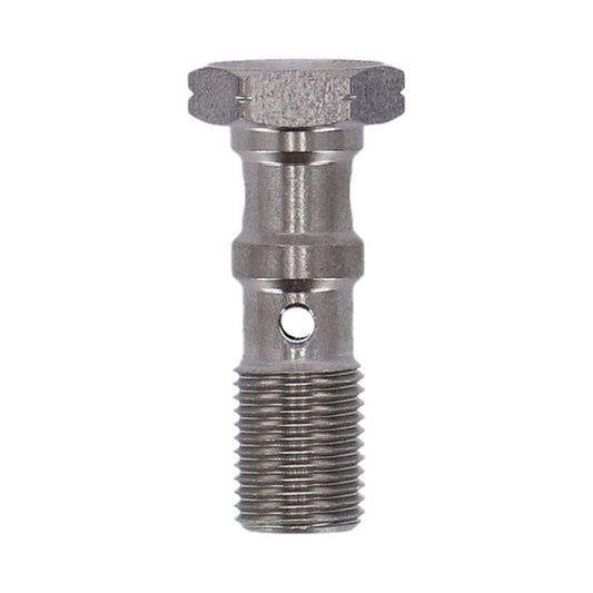 Goodridge, m10x1.00 double banjo bolt. High polished SS