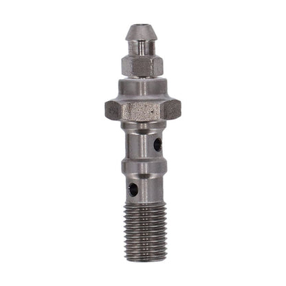 Goodridge, 3/8-24 double banjo bolt with bleed nipple