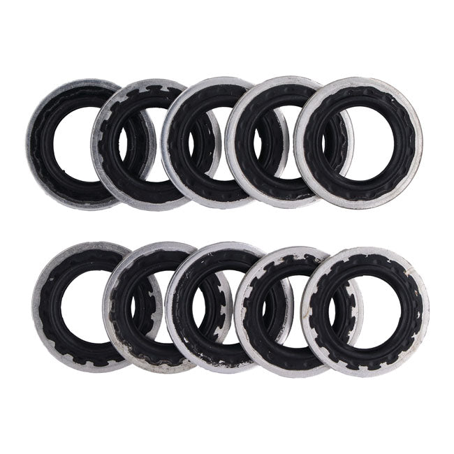 Goodridge brake line washers, 7/16" (11mm). Stat-O-Seal