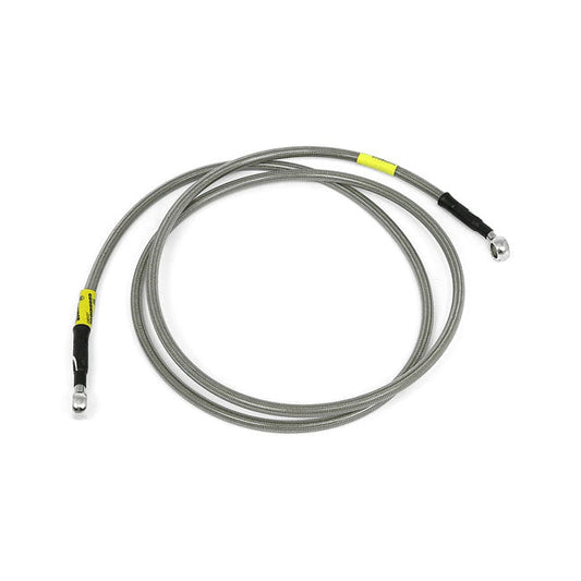 Goodridge ABS brake line upper front, stainless clear coated