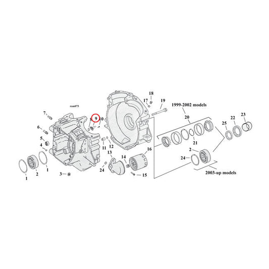 S&S, piston cooling jet (ea)