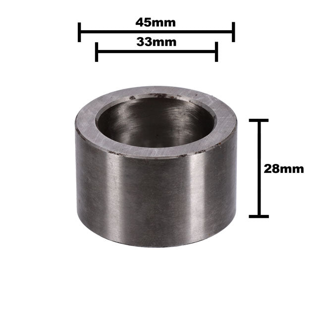 Spacer, sprocket shaft