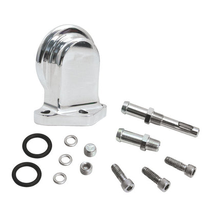 S&S, billet oil filter mount kit