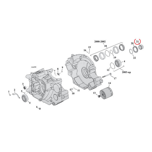 Spacer, sprocket shaft