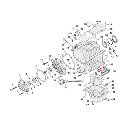 Spring, baffle oil pan