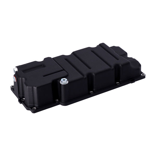 Transmission oil pan assembly