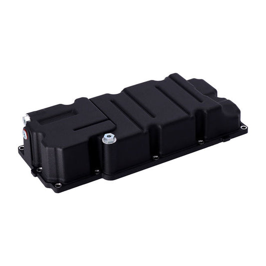 Transmission oil pan assembly