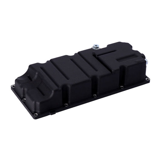Transmission oil pan assembly