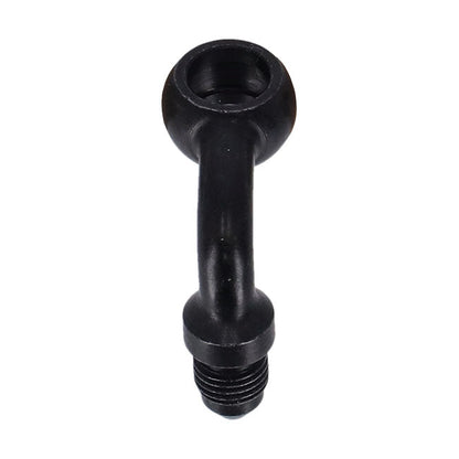 Goodridge Banjo fitting black 3/8", 90 degrees, 10mm