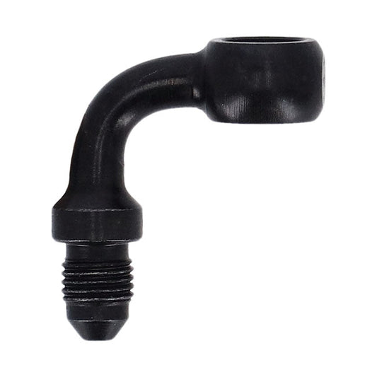 Goodridge Banjo fitting black 3/8", 90 degrees, 10mm
