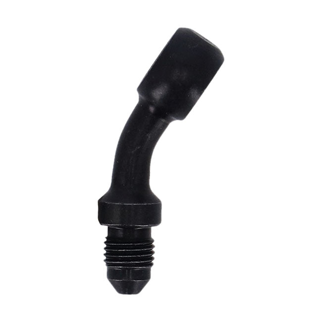 Goodridge Banjo fitting black 7/16", 20 degrees, 11mm