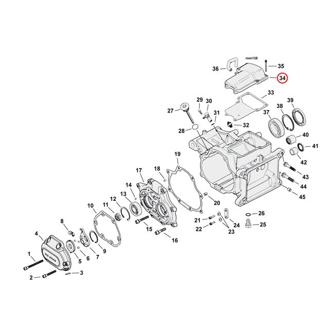 Transmission top cover