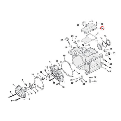 Transmission top cover