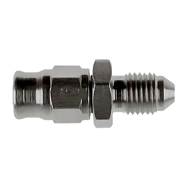 Goodridge, direct connect 3/8-24. High polished SS