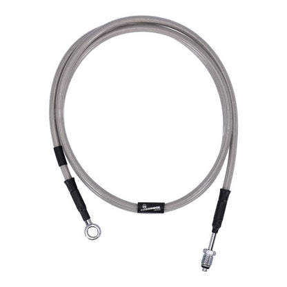 Goodridge hydraulic clutch line kit 63", clear coated