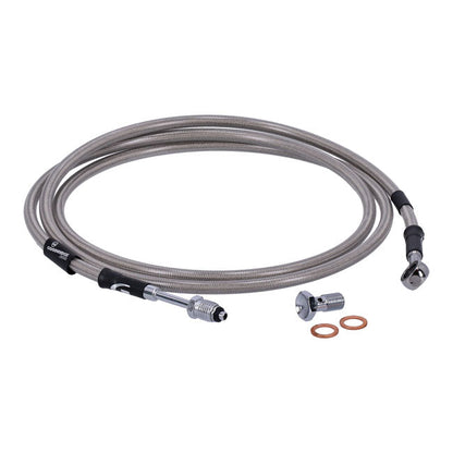 Goodridge hydraulic clutch line kit 69", clear coated