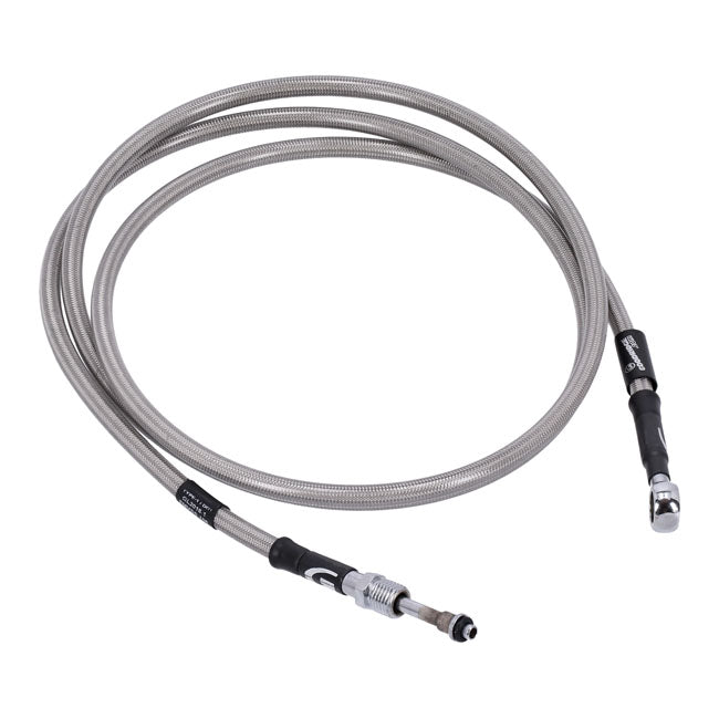 Goodridge hydraulic clutch line kit 70", clear coated