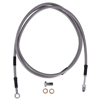 Goodridge hydraulic clutch line kit 73", clear coated