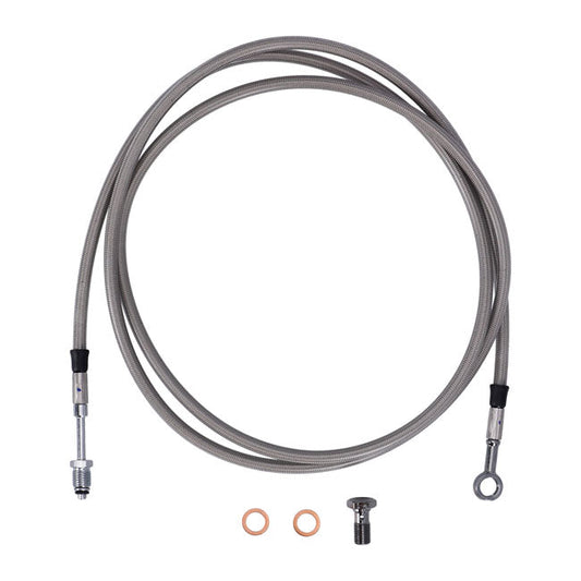 Goodridge hydraulic clutch line kit 75", clear coated