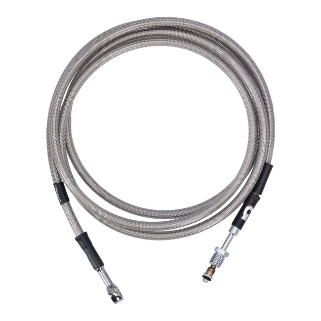Goodridge hydraulic clutch line kit 77", clear coated