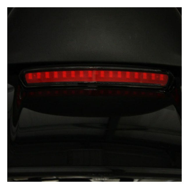 Custom Dynamics, Tour-Pak® lid light. Black, red lens