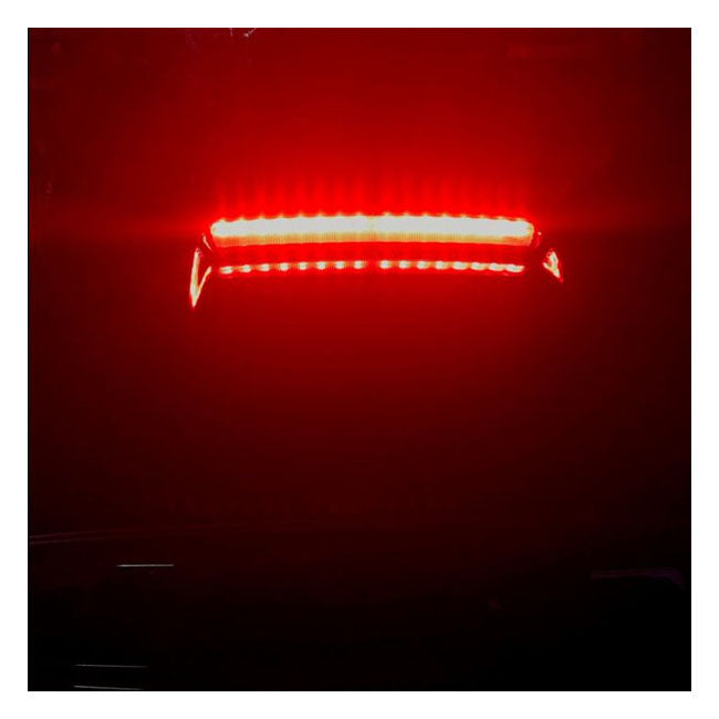 Custom Dynamics, Tour-Pak® lid light. Black, red lens