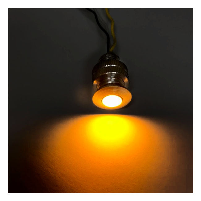 Custom Dynamics, LED boltz. Amber/White LEDs. Black