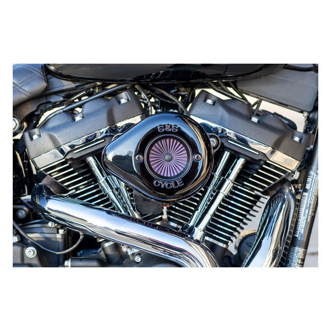 S&S, ''Air Stinger Stealth'' air cleaner kit Teardrop