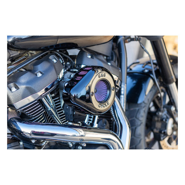 S&S, ''Air Stinger Stealth'' air cleaner kit Teardrop
