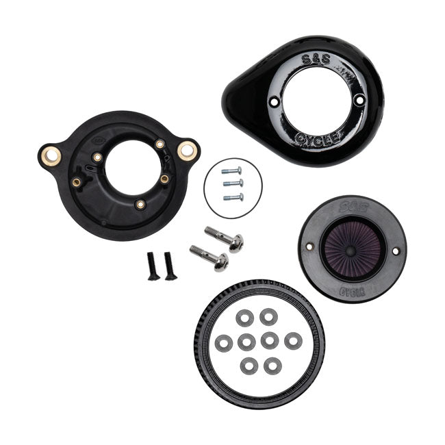 S&S, ''Air Stinger Stealth'' air cleaner kit Teardrop