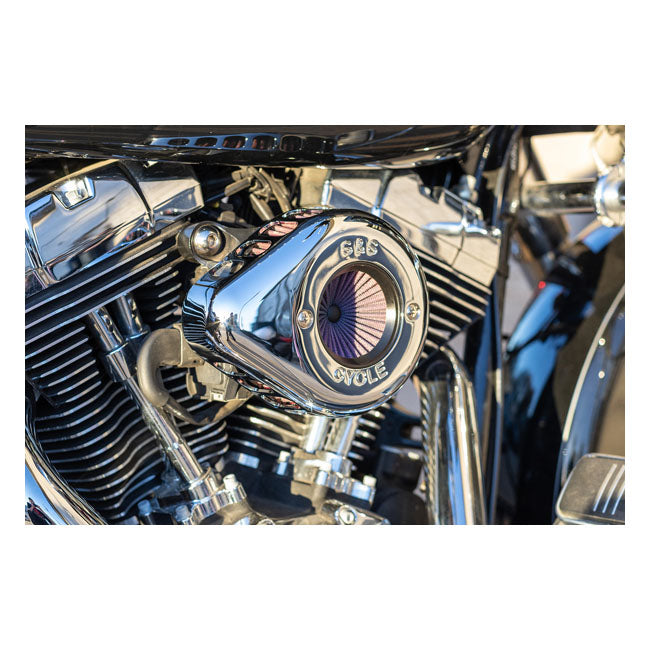 S&S, ''Air Stinger Stealth'' air cleaner kit Teardrop