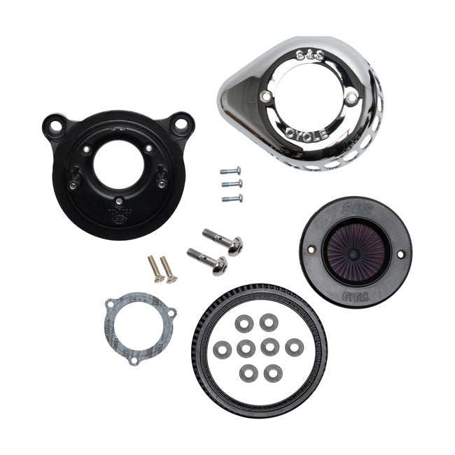 S&S, ''Air Stinger Stealth'' air cleaner kit Teardrop