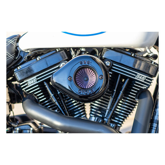 S&S, ''Air Stinger Stealth'' air cleaner kit Teardrop