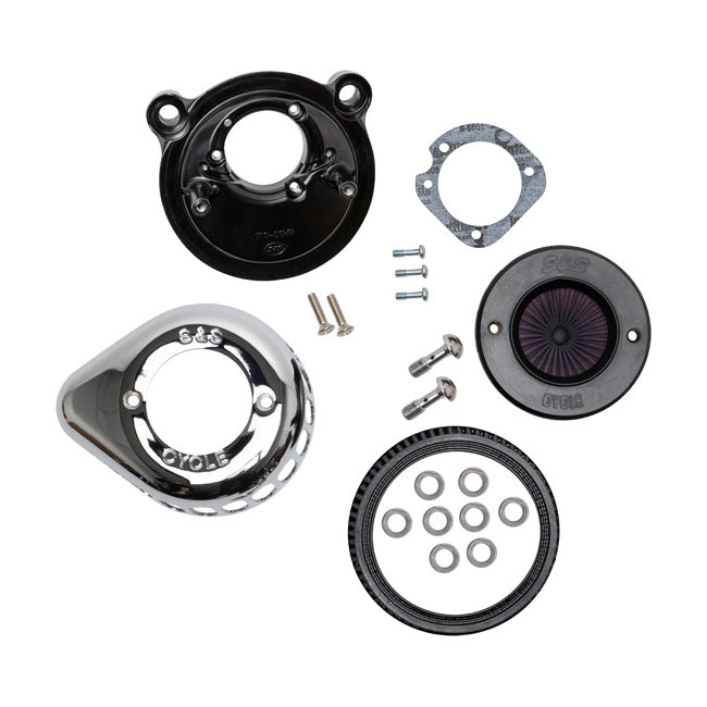 S&S, ''Air Stinger Stealth'' air cleaner kit Teardrop