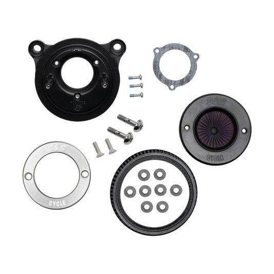 S&S, ''Air Stinger Stealth'' air cleaner kit Alu trim ring