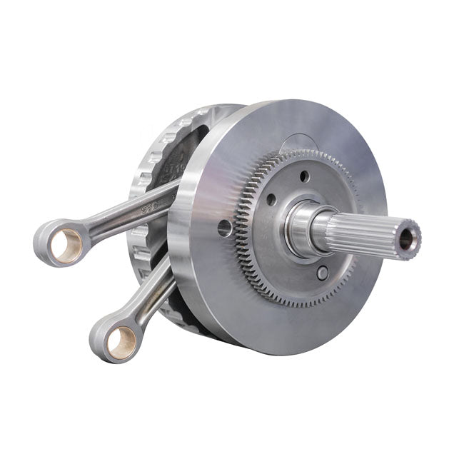 S&S, M8 4-5/8" stroker flywheel assembly
