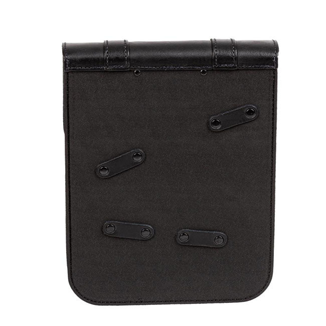 MCS, full leather swing arm bag