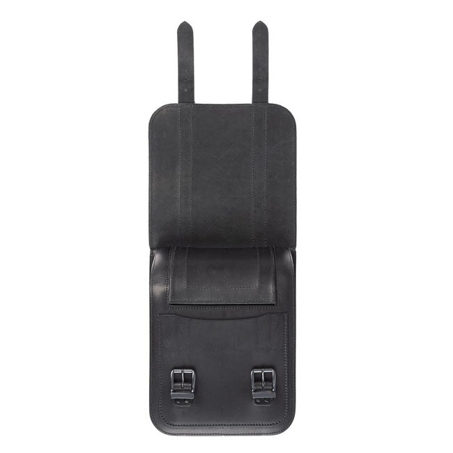 MCS, full leather swing arm bag