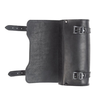 MCS, ''square'' leather tool bag black