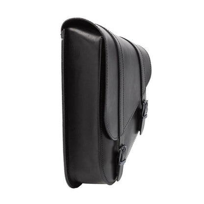 MCS, full leather swingarm bag left, 6.5 liter