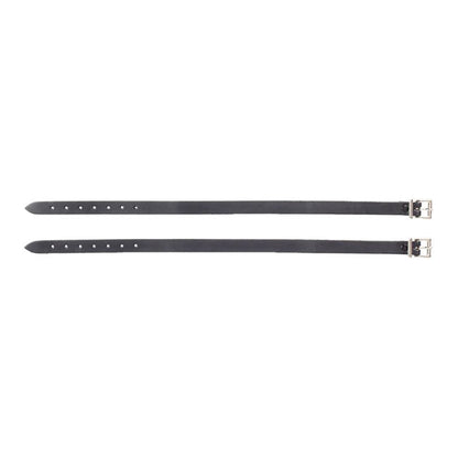 MCS, full leather sissy bar bag. Black